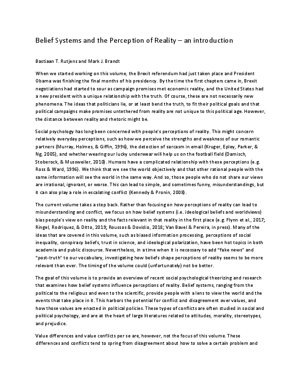 Perception is reality philosophy image