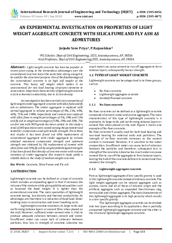 (PDF) IRJET- AN EXPERIMENTAL INVESTIGATION ON PROPERTIES OF LIGHT ...