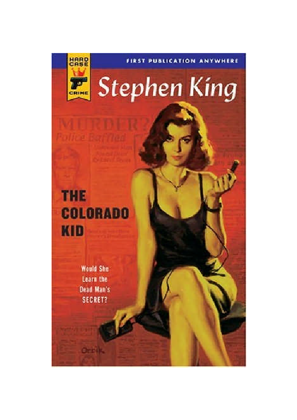 The Colorado Kid | Camelot Books: Science Fiction, Fantasy
