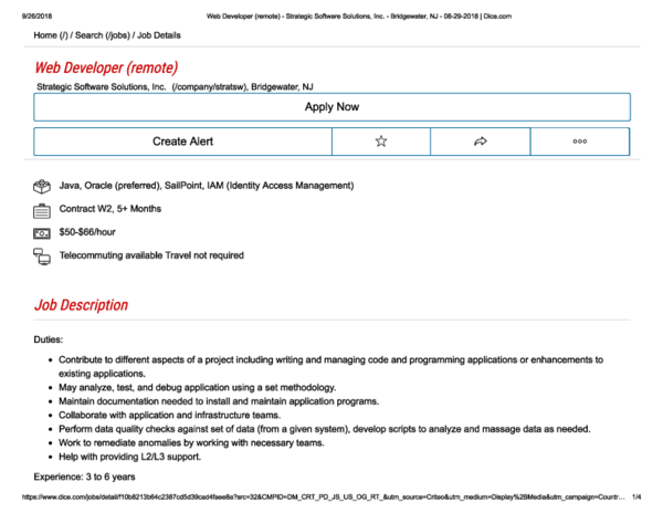 (PDF) Web Developer Remote