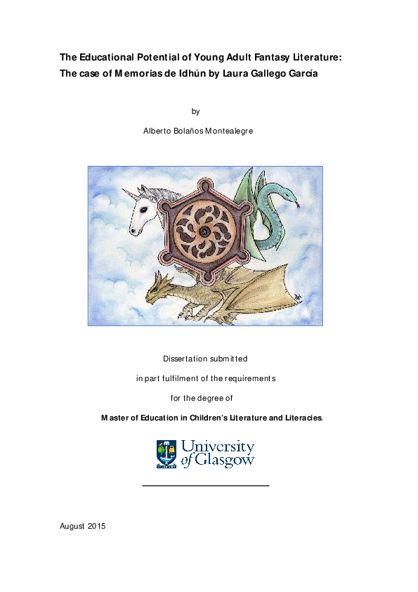 Pdf The Educational Potential Of Young Adult Fantasy Literature