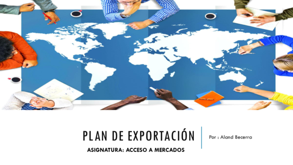 (PPT) Plan de exportación