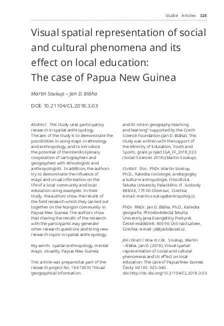 (PDF) Visual spatial representation of social and cultural phenomena ...