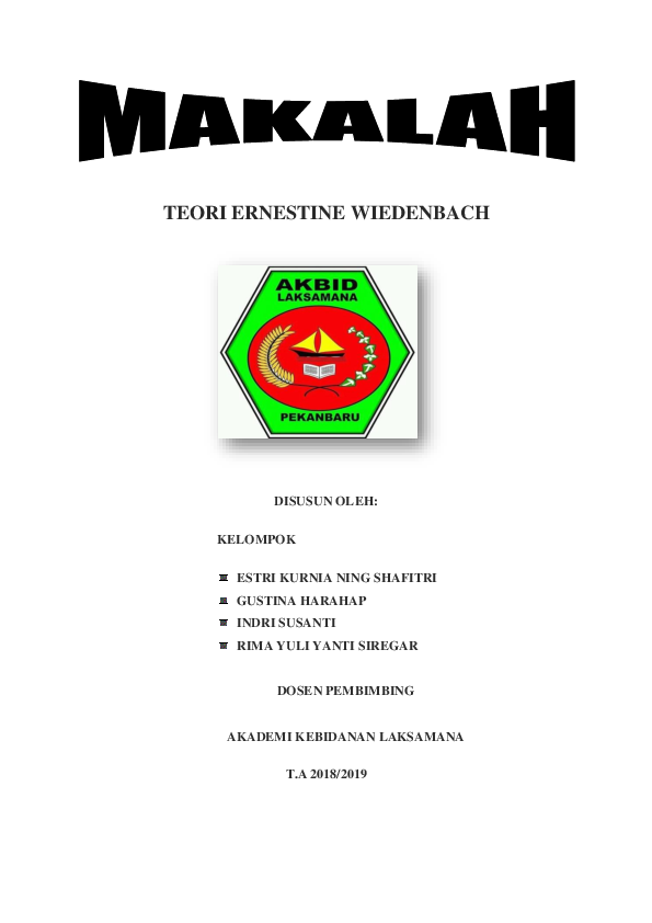 Ernestine wiedenbach theory summary image