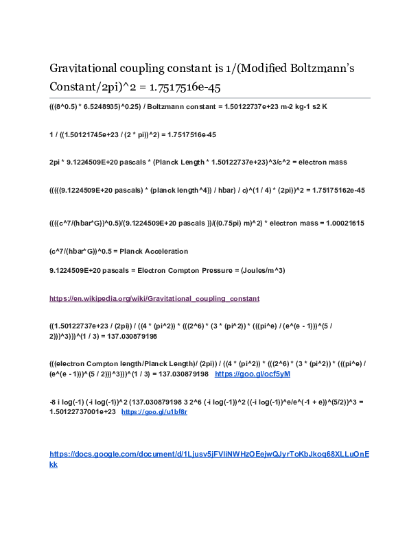 (PDF) Gravitational coupling constant David Fuller Academia.edu