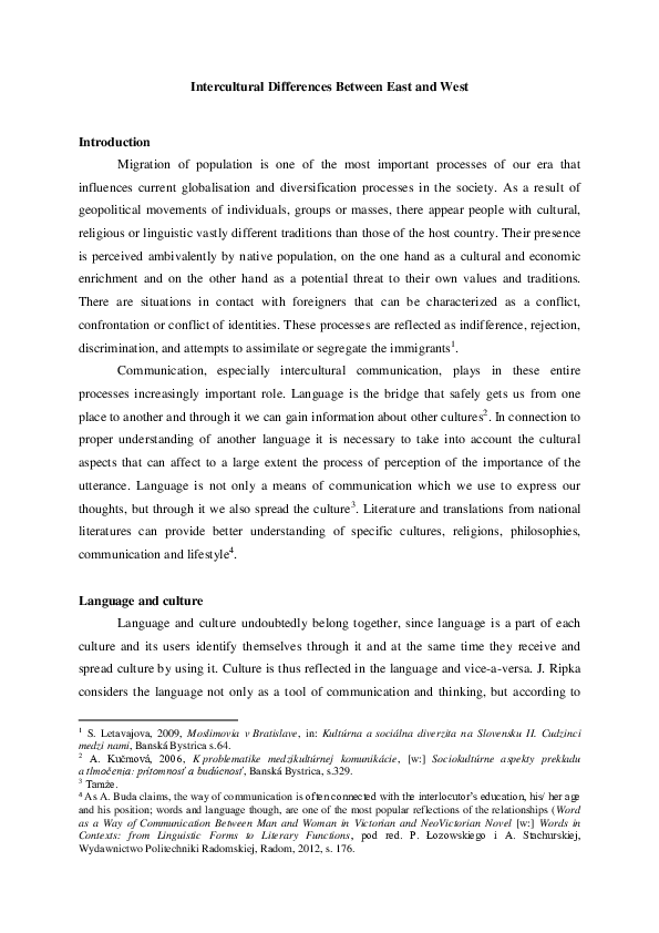 Thesis statement on cultural differences picture