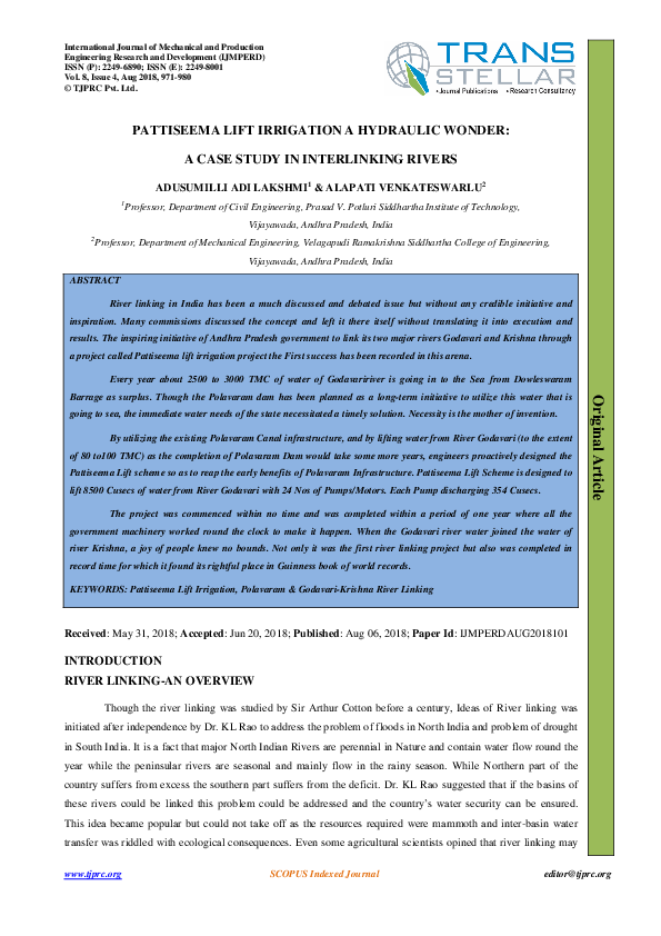 Irrigation lift pump image