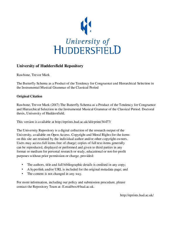 Congruence thesis picture