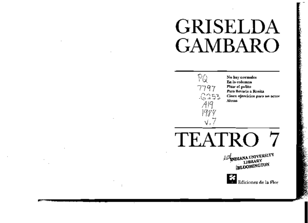 (PDF) GRISELDA GAMBARO "0Q | stella maris - Academia.edu
