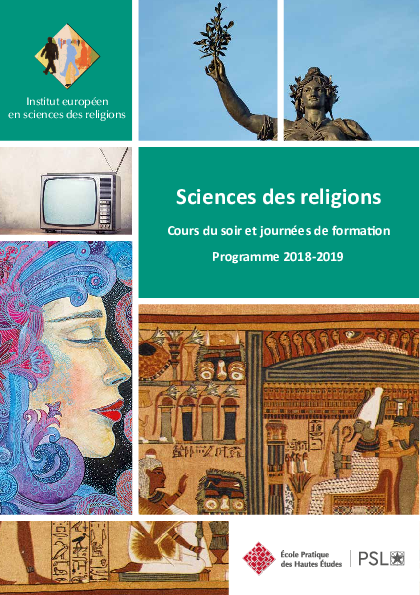(PDF) Sciences des religions Cours du soir et journées de formation