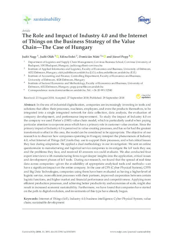 Industrie 4 0 Research Papers Academia Edu