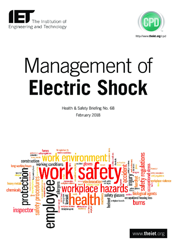 (PDF) Management of Electric Shock Andrew Opio Academia.edu