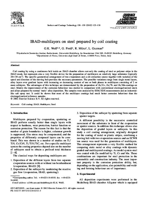 (PDF) IBAD-multilayers on steel prepared by coil coating.pdf