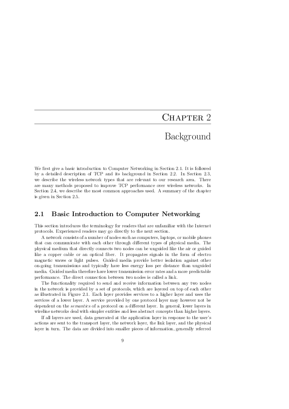 Example of tcp/ip model image