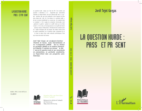 Livre "The Kurdish Question In Turkey" - édition Anglaise 1975, Documents Britanniques, Bon état