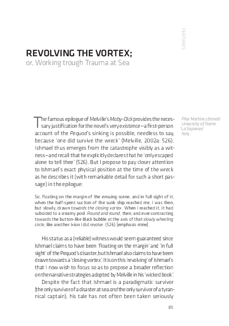 (PDF) "Revolving the Vortex; or, Working trough Trauma at Sea"