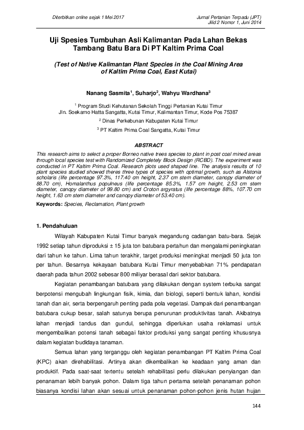 Proposal pertanian terpadu picture