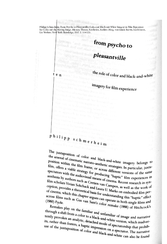 Pleasantville summary essay picture