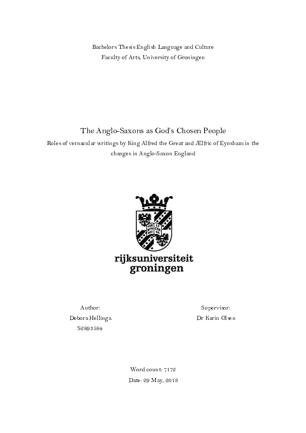 Bachelor thesis england picture