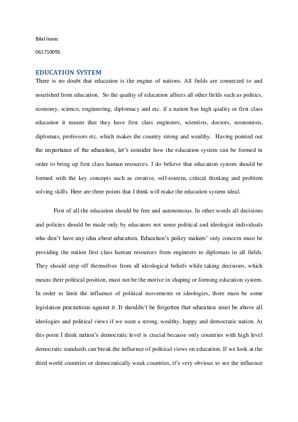 Doc Education System