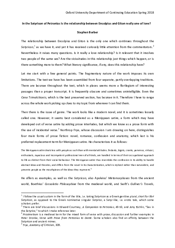 Petronius essay 08 picture
