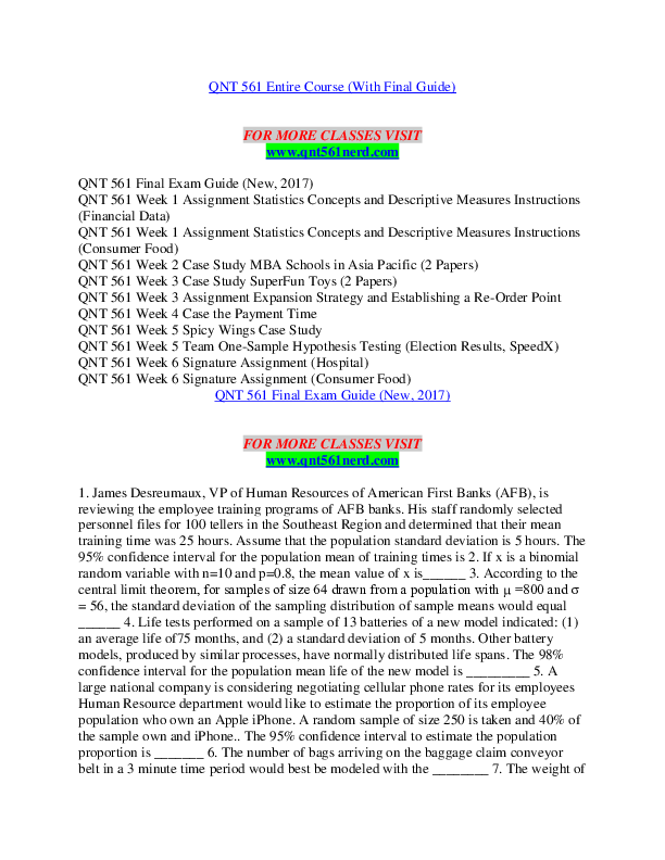 Qnt 561 week 3 superfun toys case study 04 picture