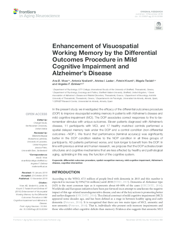 (PDF) Early prediction of transition from Mild Cognitive Impairment to ...