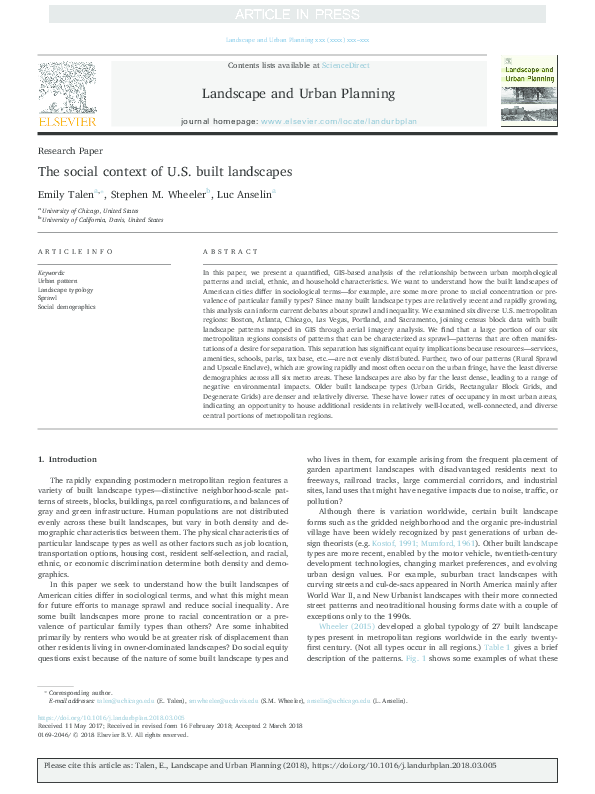 (PDF) Landscape and Urban Planning Stephen Wheeler Academia.edu (PDF) Landscape and Urban Planning Stephen Wheeler Academia.edu