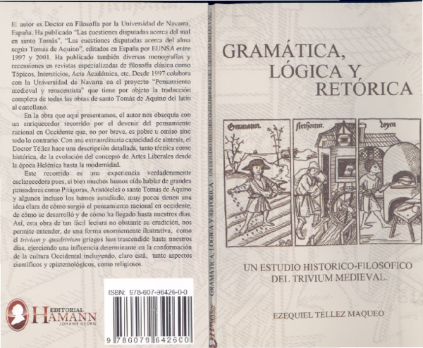 (PDF) Gramática, Lógica y Retórica. Un estudio histórico filosófico del