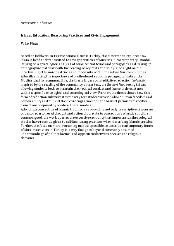 What is a dissertation image