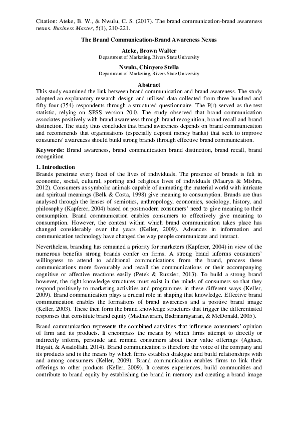 Brand awareness essays 07 image