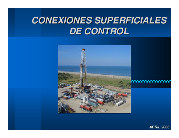 (PDF) CONEXIONES SUPERFICIALES CONEXIONES SUPERFICIALES DE CONTROL DE