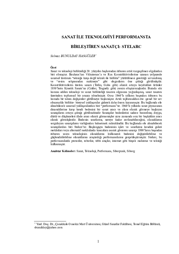 Essay on stelarc 03 picture