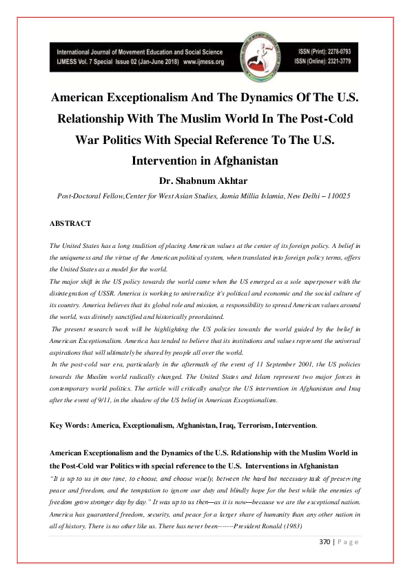 History of american exceptionalism image