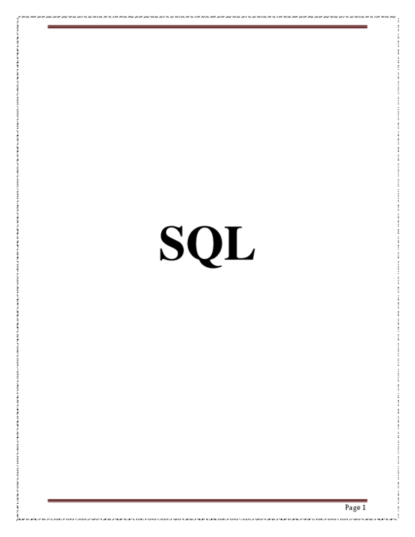  doc sql sql