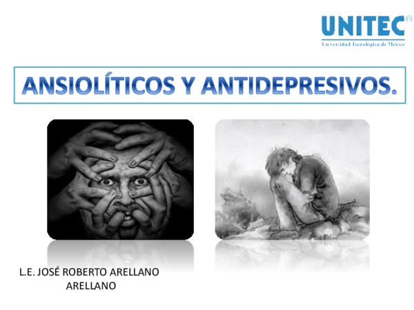 Los ansioliticos puede producir perdida de pesos