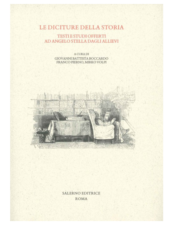 (PDF) Le diciture della storia. Testi e studi offerti ad Angelo Stella ...