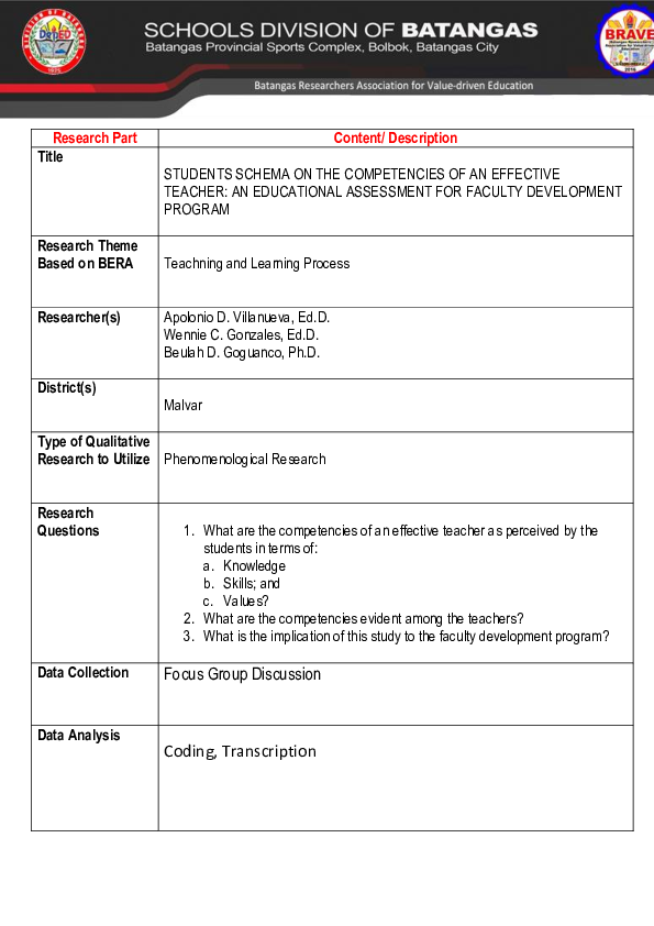 (DOC) Research output
