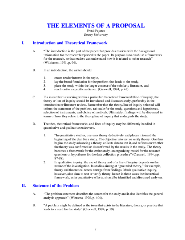 Components of research proposal wikipedia picture