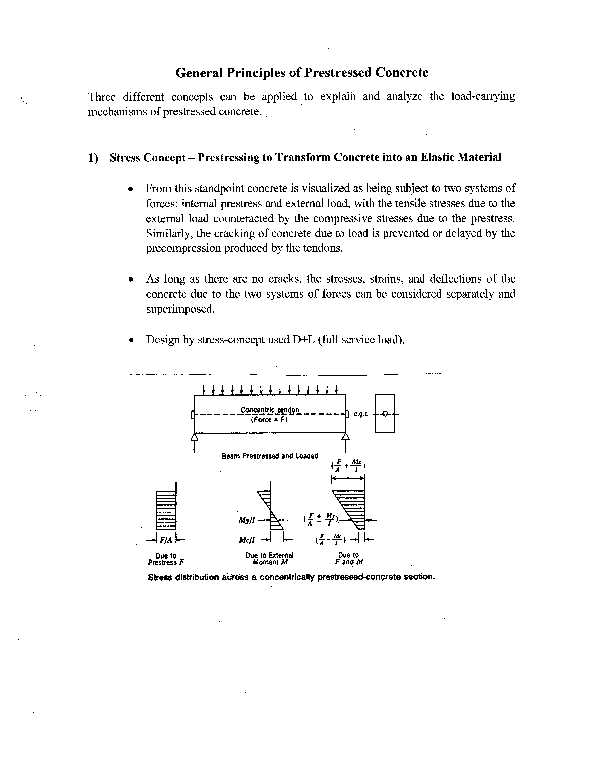 (PDF) General Principles of Prestressed Concrete