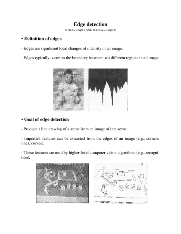 (PDF) Edge detection