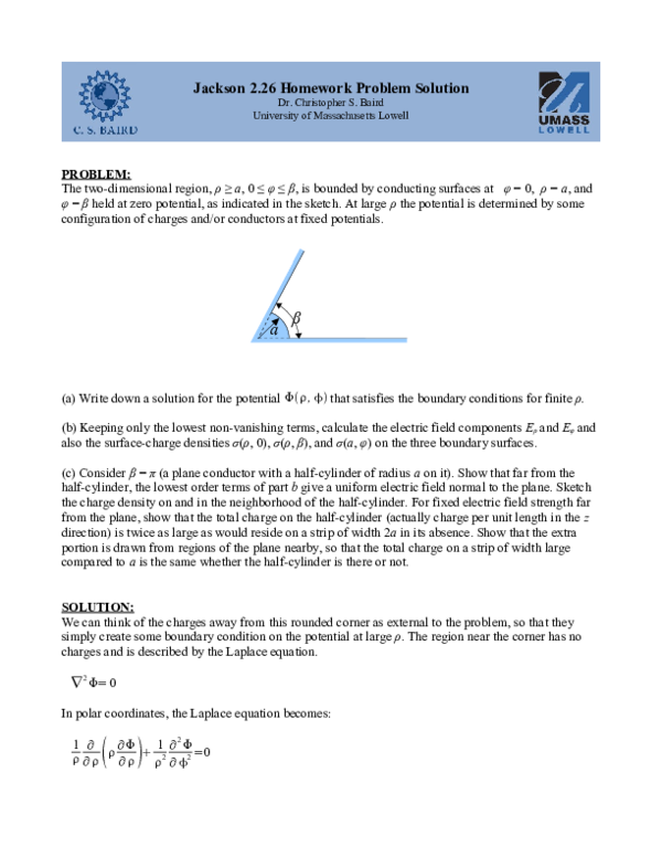 Jackson electrodynamics solutions chapter 6 image
