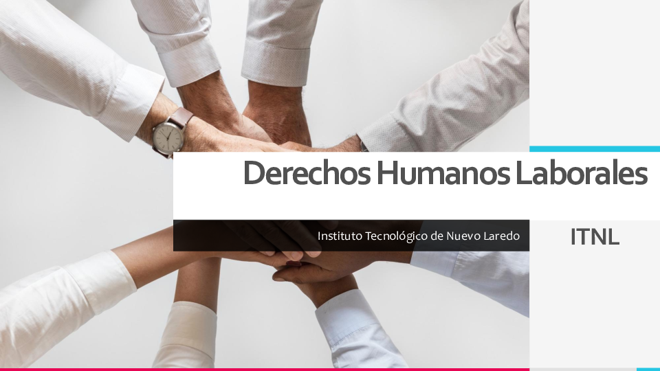 (PPT) Derechos Humanos Laborales