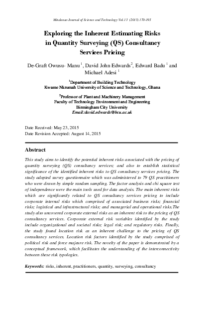 Inherent risk essay 07 image