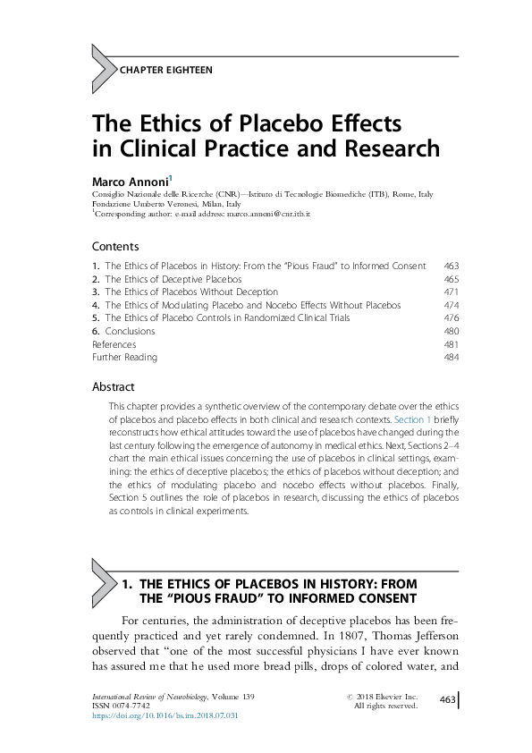 How does the placebo effect work in the brain picture