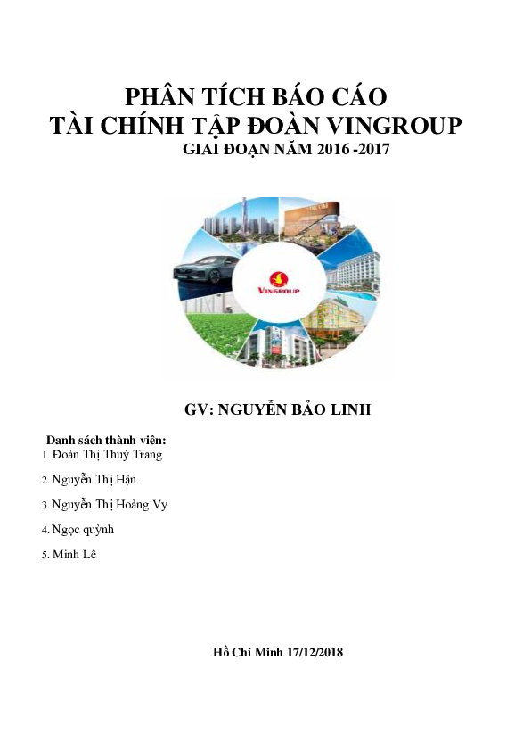 First page of “PHAN TICH BẢN CHINH”