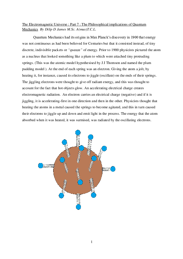 PHILOSOPHICAL IMPLICATIONS OF QUANTUM MECHANICS visual data 7