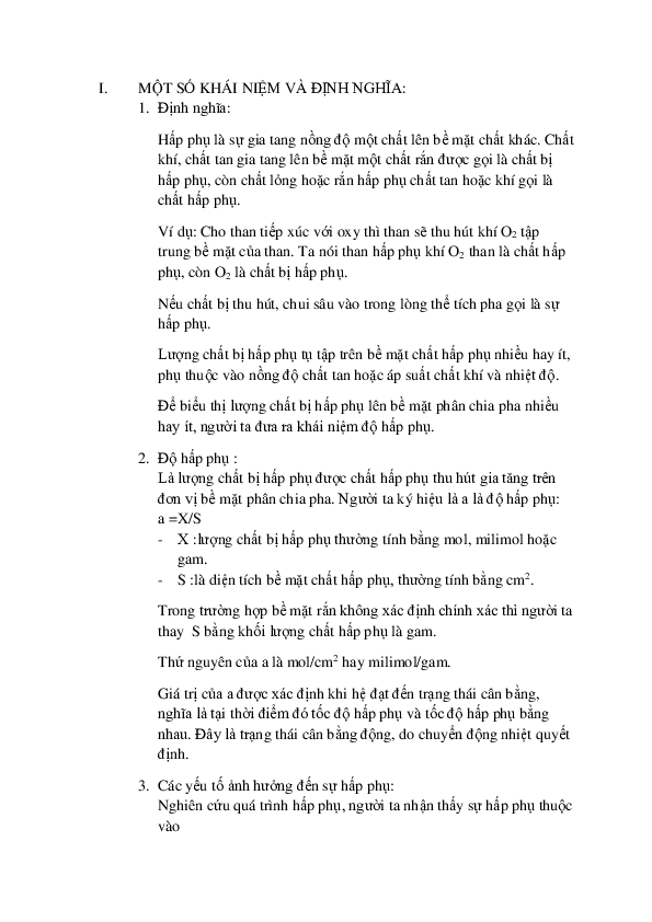 First page of “HÓA LÝ”