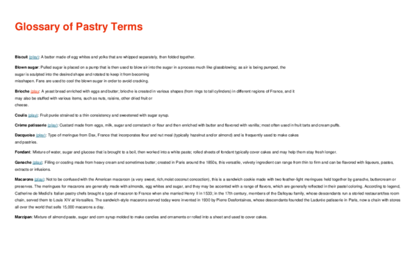 Bread and pastry research paper title picture