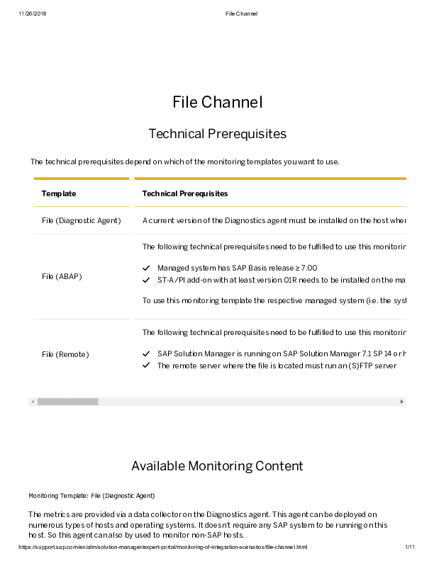 (PDF) File Channel Monitoring